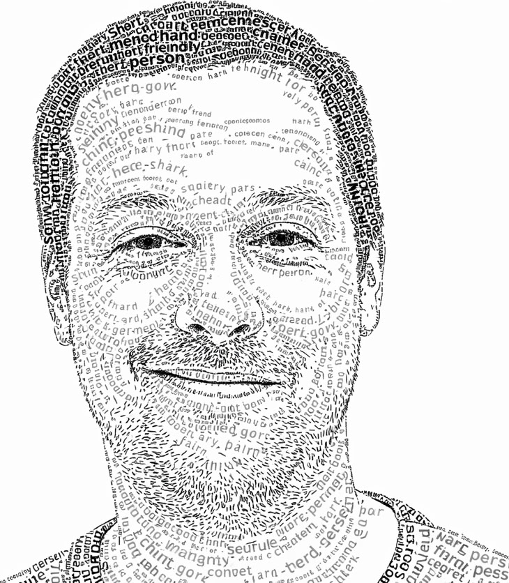 Man working with notes and laptop over a coffee break, analyzing charts.